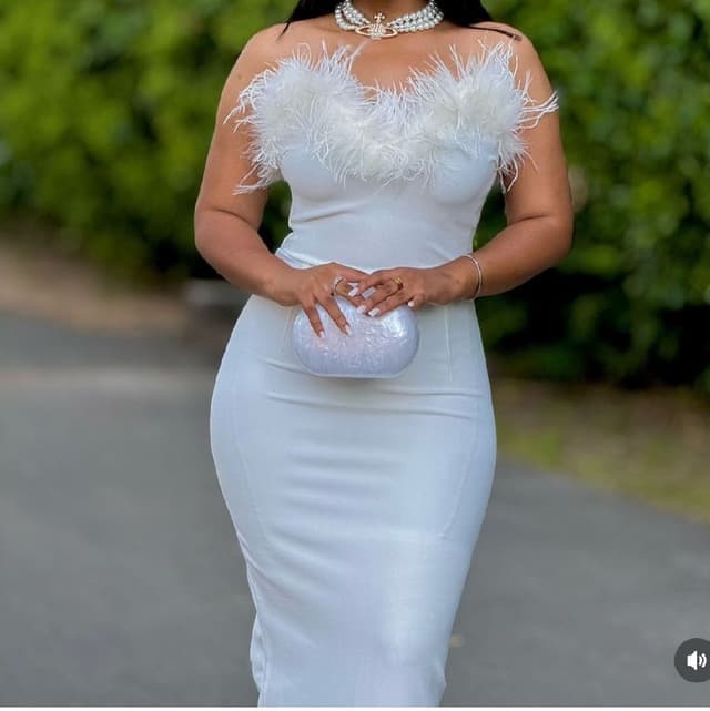 Fancy Full  Dress (white)